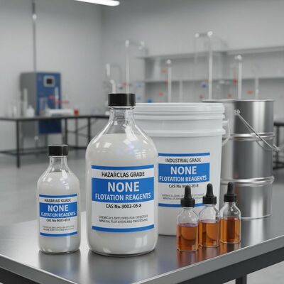 comprar Clase de peligro Ninguno Reactivos de flotación Número CAS 9003-05-8 Productos químicos desarrollados para una flotación y procesamiento mineral eficaces online manufacture