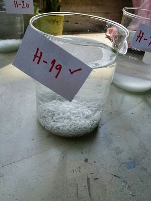 Perlas de vidrio recubiertas de baja conductividad térmica Impermeabilización Buenas propiedades de flujo